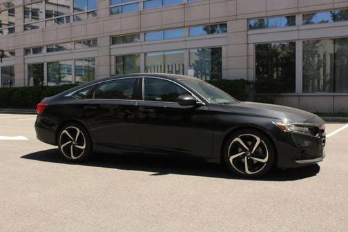Black 2021 Honda Accord Sport 1.5T
