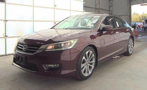 Burgundy 2013 Honda Accord Sport
