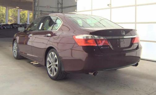 Burgundy 2013 Honda Accord Sport