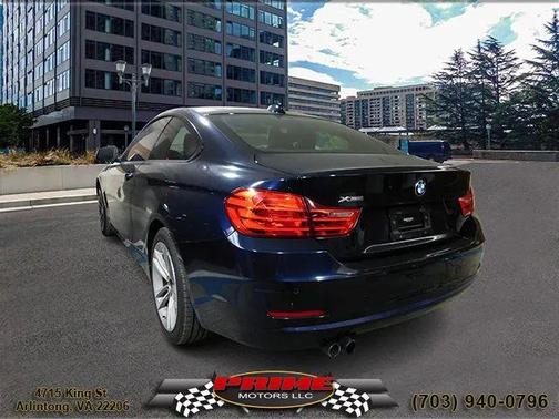 Blue 2015 BMW 428 i xDrive