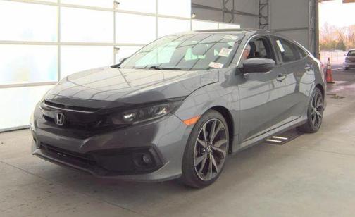 Gray 2019 Honda Civic Sport