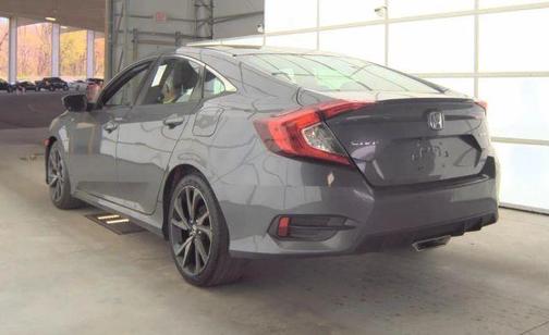 Gray 2019 Honda Civic Sport