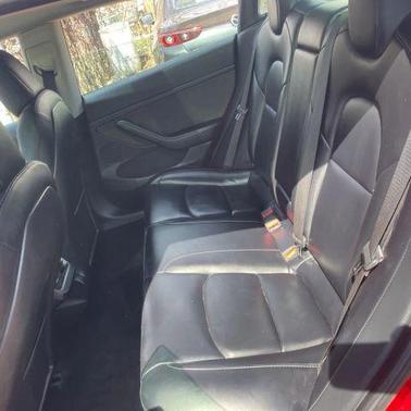 Red 2022 Tesla Model 3 Base