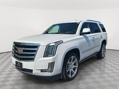 Crystal White Tri-Coat 2017 Cadillac Escalade Premium Luxury