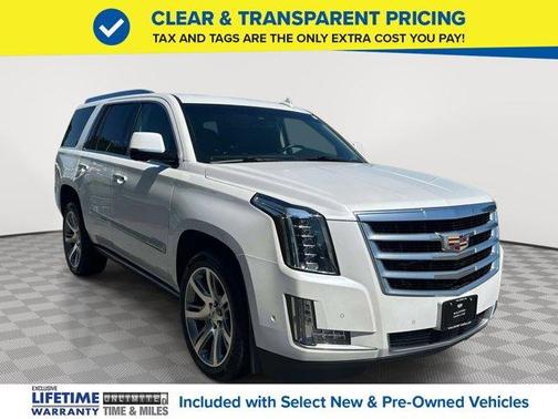 Crystal White Tri-Coat 2017 Cadillac Escalade Premium Luxury