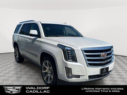 Crystal White Tri-Coat 2017 Cadillac Escalade Premium Luxury