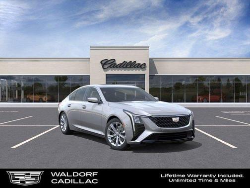 Silver Metallic 2026 Cadillac CT5 Premium Luxury RWD