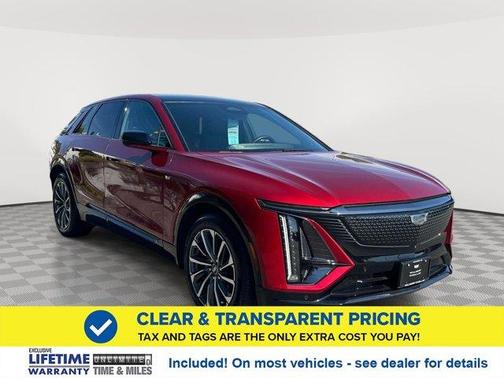 Radiant Red 2024 Cadillac LYRIQ Sport