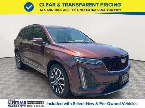 Rosewood Metallic 2023 Cadillac XT6 Sport AWD