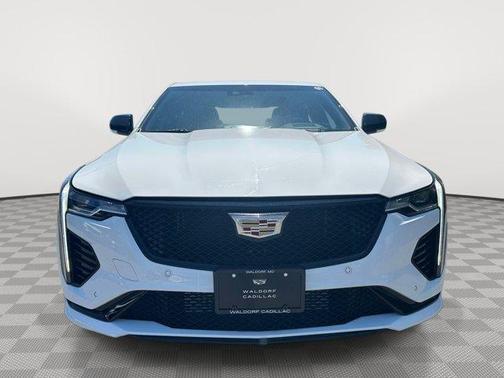 Summit White 2025 Cadillac CT4 Sport