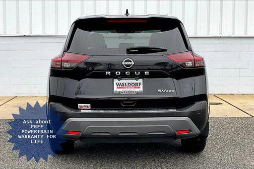 Super Black 2023 Nissan Rogue SV