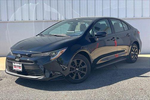 Midnight Black Metallic 2025 Toyota Corolla LE