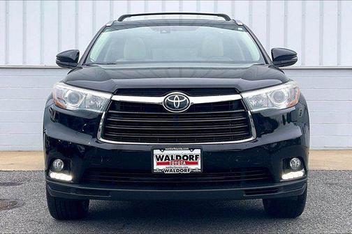 Midnight Black Metallic 2016 Toyota Highlander Limited Platinum