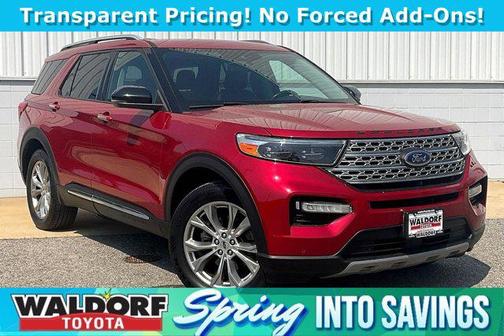 Rapid Red Metallic Tinted Clearcoat 2021 Ford Explorer Limited