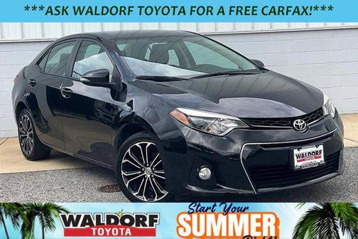 2016 Toyota Corolla S Plus