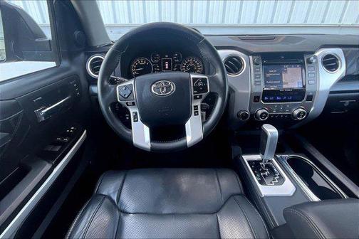 Midnight Black Metallic 2019 Toyota Tundra Platinum