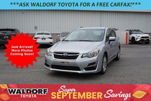 2016 Subaru Impreza 2.0i Premium