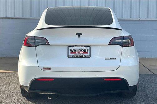 Pearl White Multi-Coat 2021 Tesla Model Y Long Range Dual Motor All-Wheel Drive
