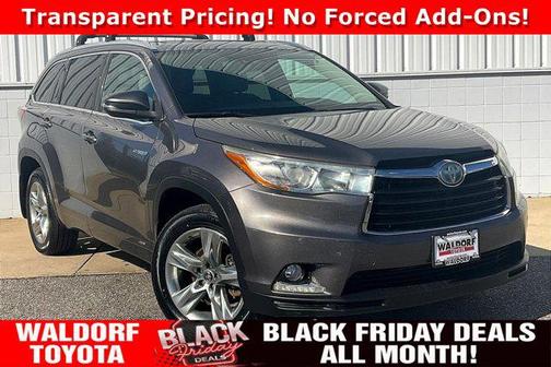 2016 Toyota Highlander Hybrid Platinum