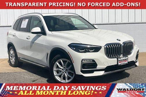 Alpine White 2020 BMW X5 xDrive40i