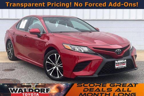 Supersonic Red 2020 Toyota Camry SE