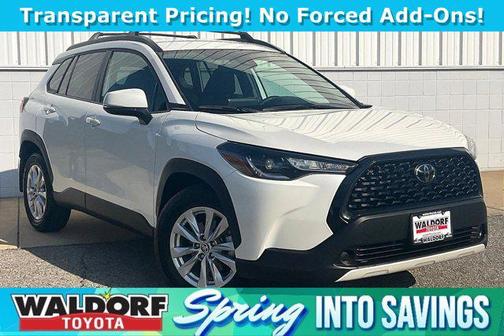 Wind Chill Pearl 2022 Toyota Corolla Cross LE