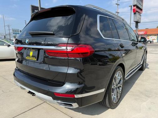Black 2019 BMW X7 xDrive40i