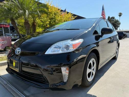 Black 2015 Toyota Prius Three