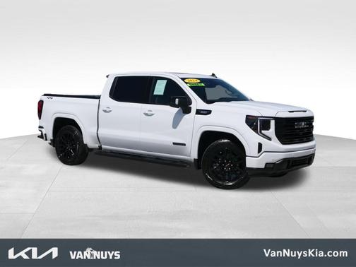 Summit White 2024 GMC Sierra 1500 Elevation