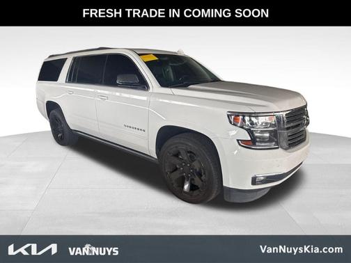 Summit White 2017 Chevrolet Suburban Premier