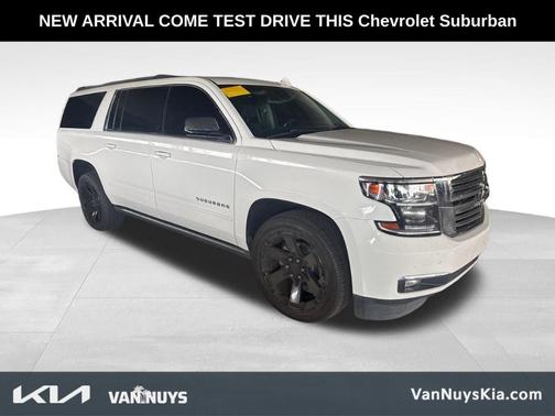 Summit White 2017 Chevrolet Suburban Premier