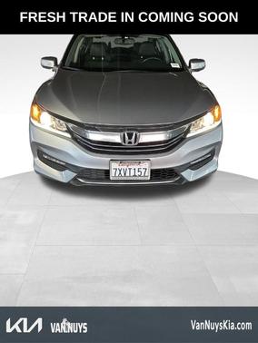 Silver 2017 Honda Accord EX-L