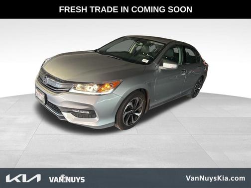 Silver 2017 Honda Accord EX-L