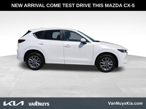 Rhodium White Metallic 2024 Mazda CX-5 2.5 S Preferred Package