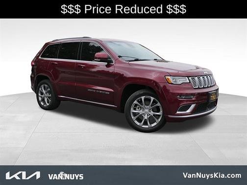 Velvet Red 2019 Jeep Grand Cherokee Summit