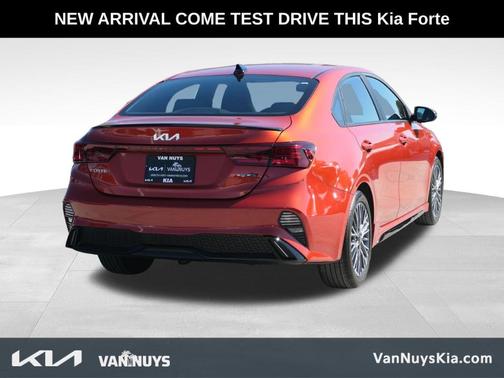 Fire Orange 2023 Kia Forte GT-Line