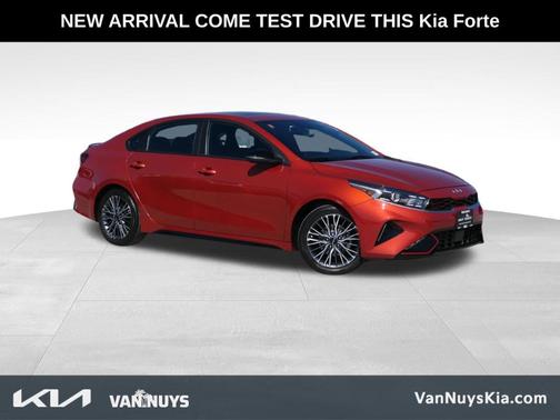 Fire Orange 2023 Kia Forte GT-Line