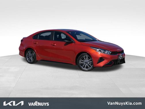 Fire Orange 2023 Kia Forte GT-Line