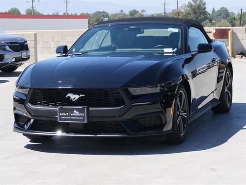 Shadow Black 2025 Ford Mustang EcoBoost Premium