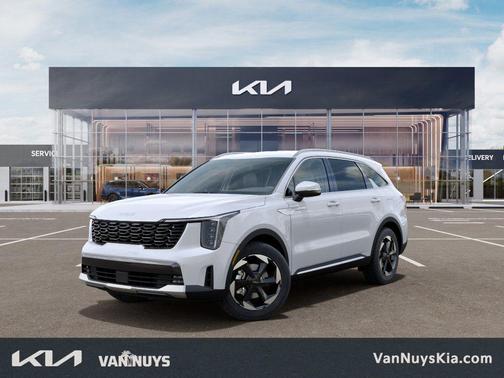 Snow White 2026 Kia Sorento Hybrid EX
