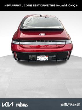Red 2023 Hyundai IONIQ 6 Limited