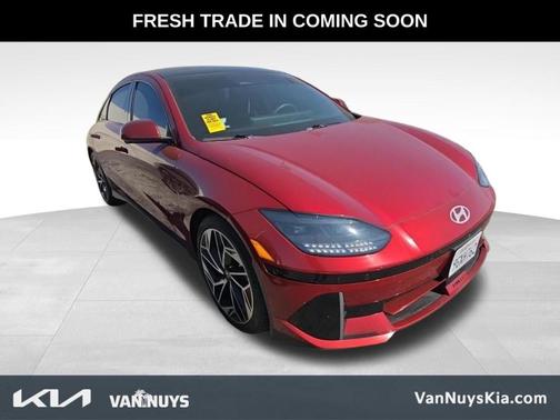Red 2023 Hyundai IONIQ 6 Limited