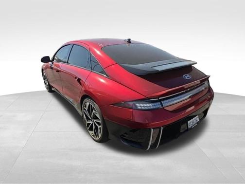 Red 2023 Hyundai IONIQ 6 Limited
