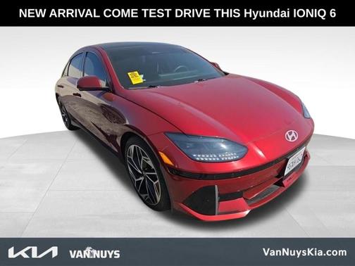 Red 2023 Hyundai IONIQ 6 Limited