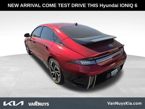 Red 2023 Hyundai IONIQ 6 Limited