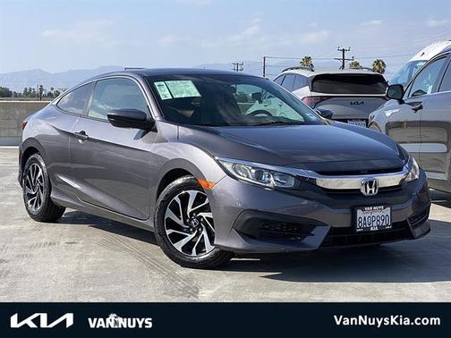 Gray 2017 Honda Civic LX-P