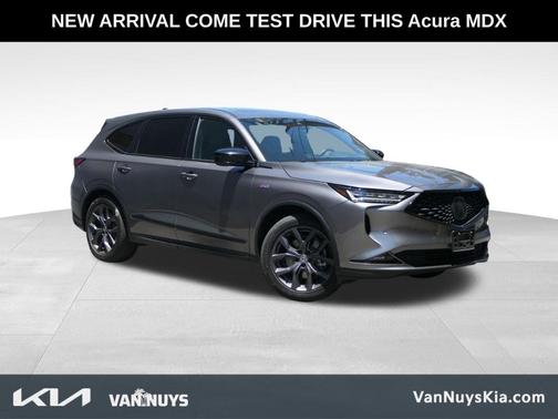 Liquid Carbon Metallic 2022 Acura MDX A-Spec