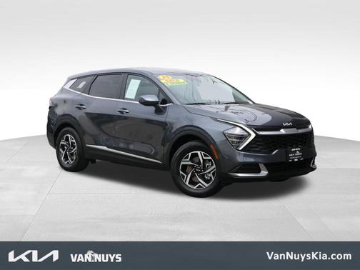 Gray 2025 Kia Sportage LX