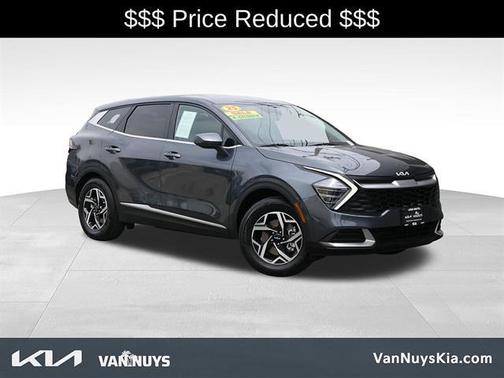 Gravity Gray 2025 Kia Sportage LX