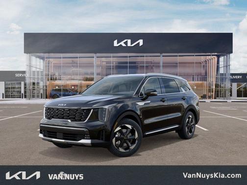 Aurora Black 2026 Kia Sorento Hybrid EX